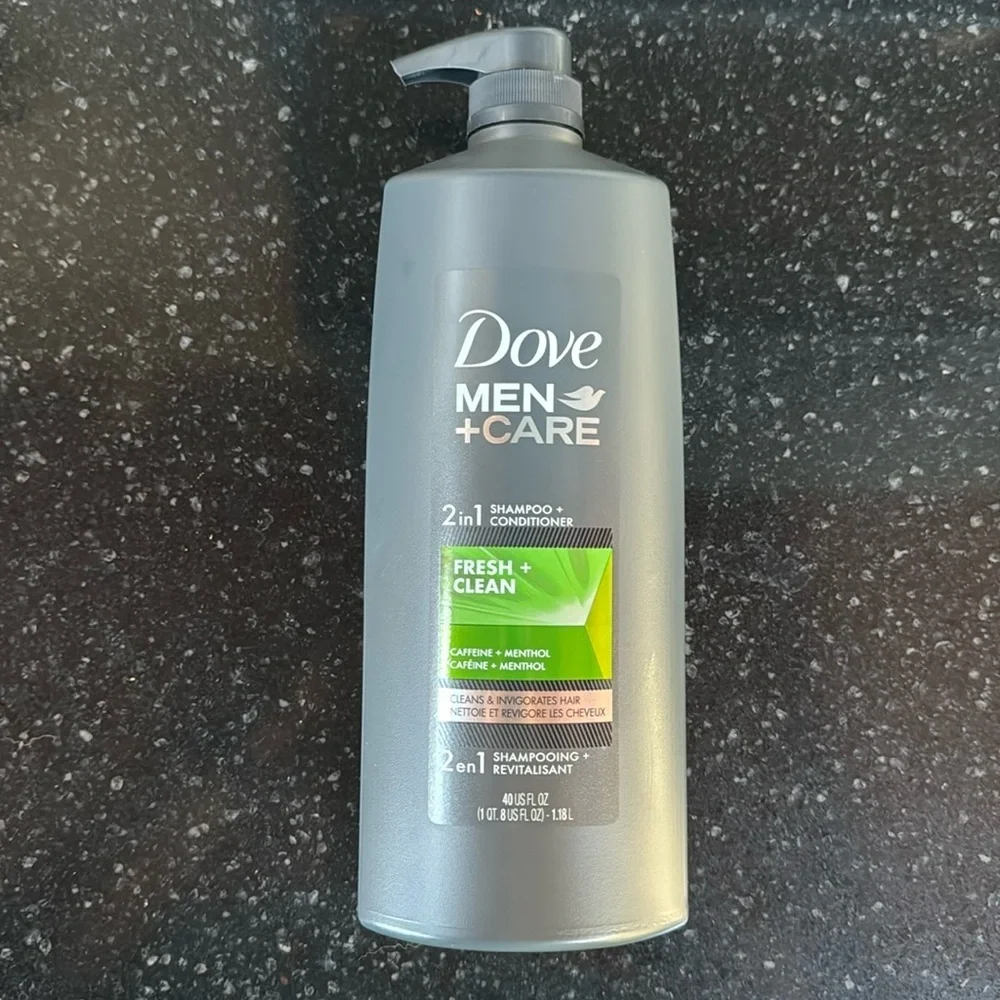 Dove Men 2 in 1 Shampoo and Conditioner 40 ounce